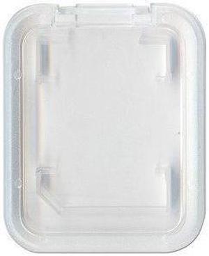 100 Pack of Plastic Carrying Storage Case for SD Memory Cards