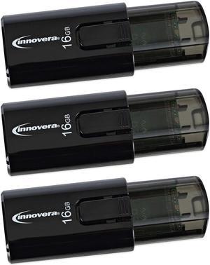 Innovera USB 3.0 Flash Drive 16 GB 3/Pack 82316