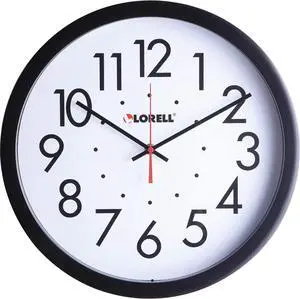 Lorell 14-1/2" Self-Set Wall Clock - Analog
