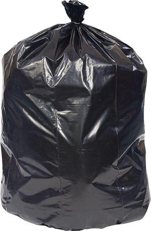 MyOfficeInnovations Trash Bags 55-60 gal 38x58 Reprocessed Resin 1.5 Mil Blk 4
