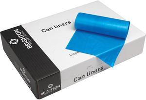 Brighton Trash Bags 20-30 gal 30.5x43 14 Mic Bl 250 CT 10/RL 25 BG/RL CW25529