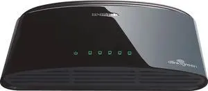 D-LINK SYSTEMS DGS-1005G 5 PORT GIGABIT UNMANAGED SWITCH