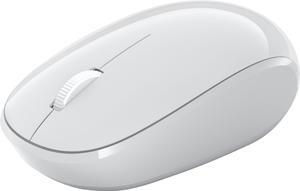 Microsoft Bluetooth Mouse - Glacier. Comfortable Design, Right/Left Hand Use, 4-Way Scroll Wheel, Wireless Bluetooth Mouse for PC/Laptop/Desktop, Works with for Mac/Windows Computers