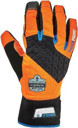 ProFlex 818WP Performance Thermal Waterproof Utility Gloves Orange L (17394)