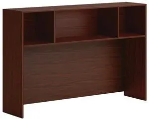 HON Mod 60" Desk Hutch Traditional Mahogany LDH60LT1
