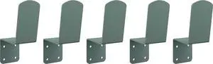 HON 7.5" x 4.5" Textured Titanium Door Pull 5/Pack ARMPULL5P8V