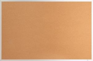 Lorell Cork Board 1/2" Thick 4'x3' Aluminum Frame 19765