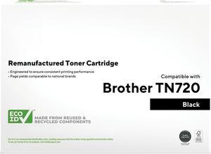 HITOUCH BUSINESS SERVICES  Black Std Yield Toner Cartridge Replacement for Brother TN720 TRTN720