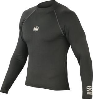 Ergodyne CORE Performance Work Wear Base Layer Long Sleeve Shirt Black Medium