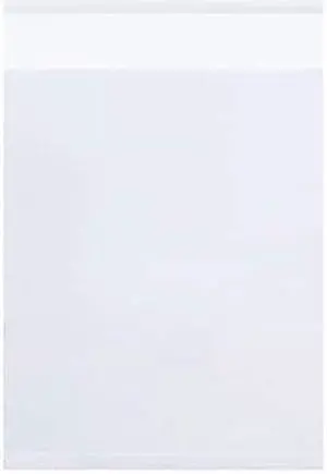 PARTNERS BRAND PRR060915 6" x 9" Resealable Poly Bags, 1.5 mil, Clear, PK 1000