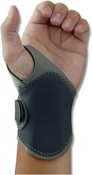 Ergodyne ProFlex 4020 Lightweight Wrist Support With Open Center Stay Gray 2XL