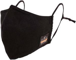 Ergodyne Skullerz Reusable Cloth Contoured Face Cover Mask Extra Large Black 3