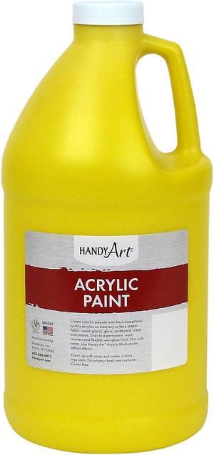 Handy Art Acrylic Paint Half Gallon Chrome Yellow (RPC102010)