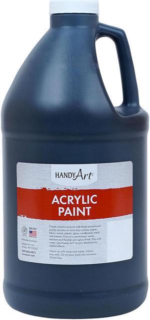 Handy Art Acrylic Paint Half Gallon Mars Black (RPC102100)