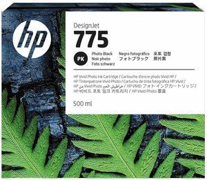 HP 775 500-ml Photo Black Ink Cartridge, 1XB21A