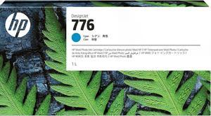 HP 776 Original Inkjet Ink Cartridge Cyan 1XB09A