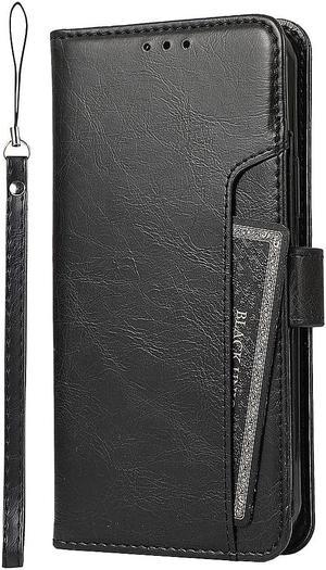 SaharaCase Folio Wallet Case for Apple iPhone 14 Pro Max Black CP00370