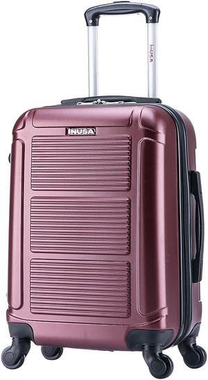 InUSA Pilot 4-Wheel Spinner Luggage Wine (IUPIL00S-WIN)