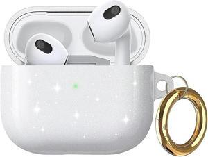 SaharaCase Sparkle Series Case for Apple AirPods 3 (3rd Generation) Clear