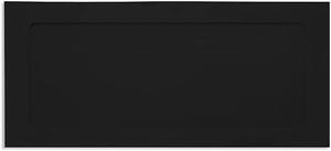 Lux Full Face Window Envelopes Midnight Black 4.12 x 9.5 inch 500/Pack FFW-10-B-500