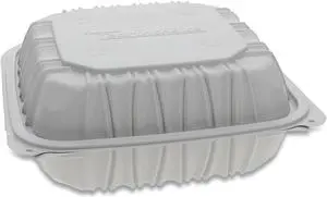Pactiv Corporation Pactiv Evergreen Vented Microwavable Hinged-Lid Takeout