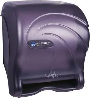 San Jamar - SAN T8490TBK - Oceans Smart Essence Electronic Towel Dispenser, 14.4hx11.8wx9.1d, Black, Plastic