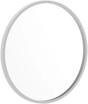 Flash Furniture Julianne Round Metal Framed Wall Mirror 20" Silver (HFKHD0GD991315)