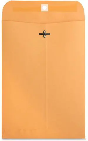 Clasp Envelopes 28 lb. 7-1/2"x10-1/2" 100/BX Brown Kraft