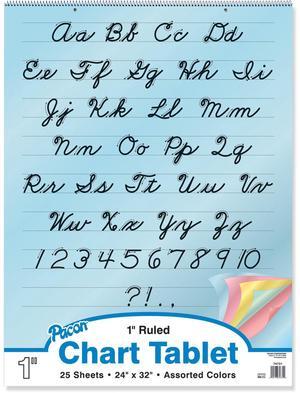Pacon Colored Paper Chart Tablets