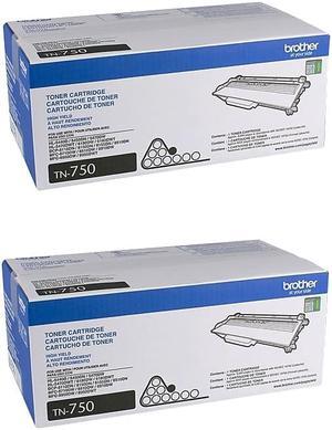Brother TN-750 Toner Cartridge Black TN7502PK