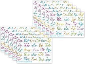 Ashley Productions Smart Poly PosterMat Pals Space Savers Traditional Cursive 13