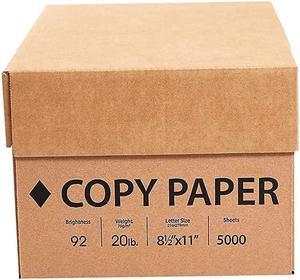 MyOfficeInnovations 8.5" x 11" Copy Paper 20 lbs 92 Brightness 5000/Carton (324791) MyOfficeInnovations 8.5" x 11" Copy Paper 20 lbs 92 Brightness 5000/Carton (324791)