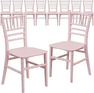 Flash Furniture HERCULES Series Plastic Stack Chair with Open Back Black 5 Pack (5RUTGK01BK)