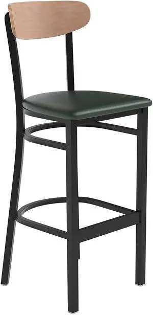 Flash Furniture Blake Contemporary Metal Vertical Back Counter Height Stool Mint Green 4-Pieces/Pack (4ET353424MINTW)