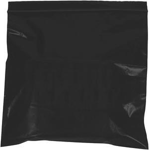 Box Partners Reclosable 2 Mil Poly Bags 6" x 9" Black 1000/Case PB3615BK