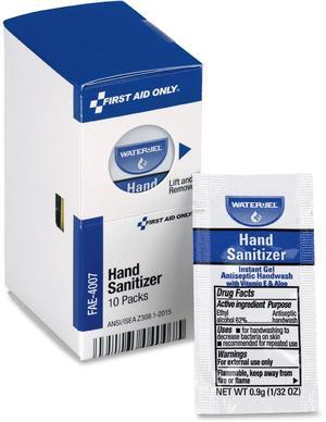 Hand Sanitizer Packets for SmartCompliance First Aid Kits, Clean, 0.9