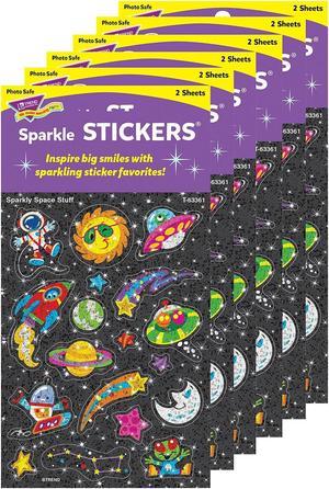 Trend Gold Sparkle Stars superShapes Stickers