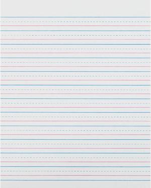 Zaner-Bloser Z-Bloser Sulphite Paper Rld Grade-3 10-1/2"x8" 500Sh WE ZP2413