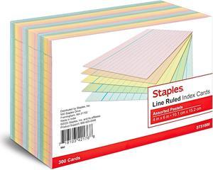 Staples 110 lb. Cardstock Paper, 8.5 x 11, Ivory, 250 Sheets/Pack (49703), Staples