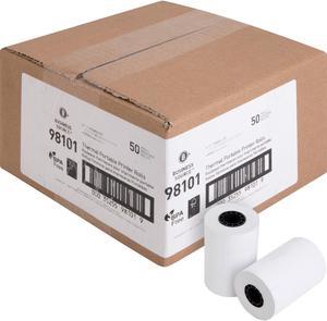 Business Source Thermal Roll 2-1/4"x55' 50RL/CT White 98101 Business Source Thermal Roll 2-1/4"x55' 50RL/CT White 98101