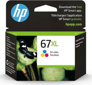 HP 67XL Tri-Color High Yield Ink Cartridge (3YM58AN#140) print up to 200 pages