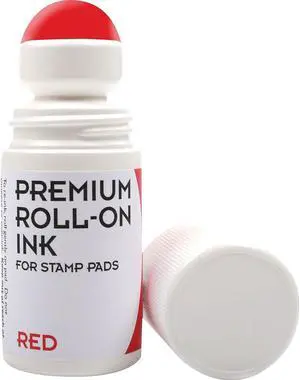 Cosco Roll-On Ink Red 2 oz. (030260) 819372
