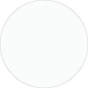 Tape Logic Removable Labels 2" Circle Clear 500 /Roll DL1390CL
