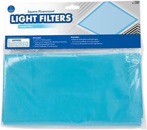 Educational Insights Mini Light Filters Tranquil Blue 2 x 2 4/Set (1236)