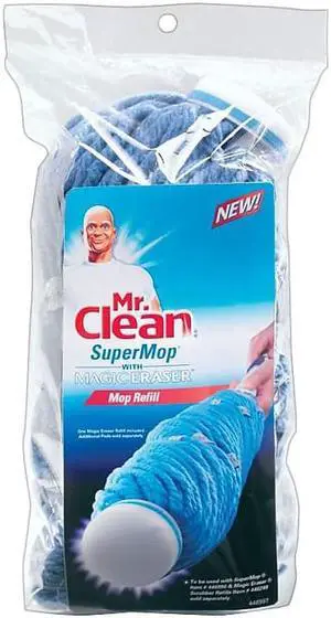 Mr.Clean Mr. Clean Super Twist Mop Magic Eraser Cotton 446997