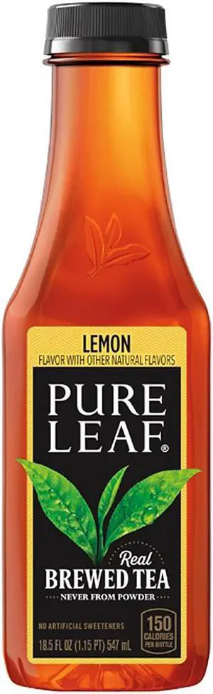 Pure Leaf Lemon Tea 18.5 oz. 12/Carton PEP28618