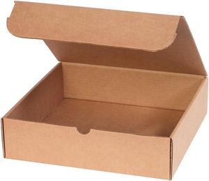 Box Partners Literature Mailers 7 1/2" x 7" x 3 1/4" Kraft 50/Bundle MIBM1MK
