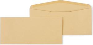 Staples Kraft Gummed Envelopes #11 Brown 500/Box 535153