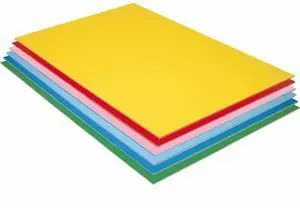 Pacon Foam Board 20"x30" 3/16" Thick 12/PK Assorted 5512