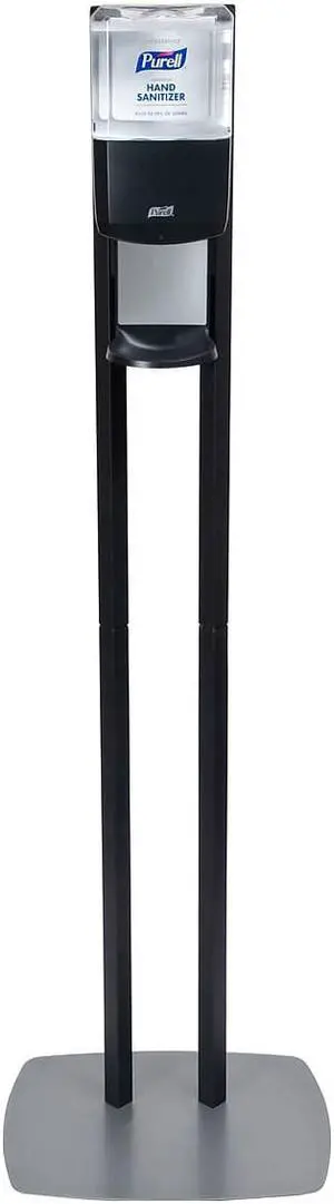 PURELL ES 6 Automatic Floor Stand Hand Sanitizer Dispenser Graphite/Black (7216-DS)